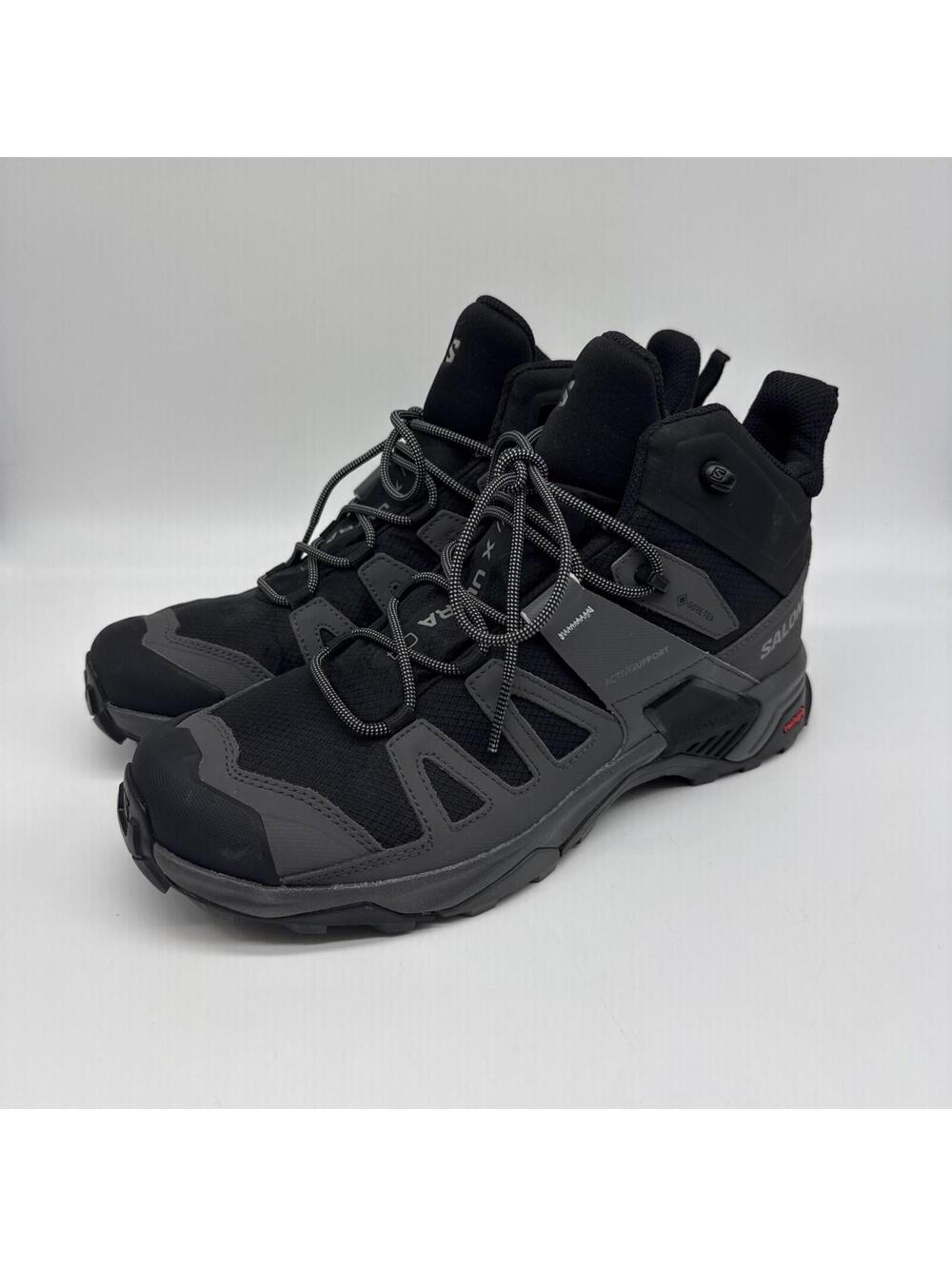 Salomon X Ultra 04 Gore-Tex Trail Shoes Mens Sz 11.5 Tactical 413851 Black Gray